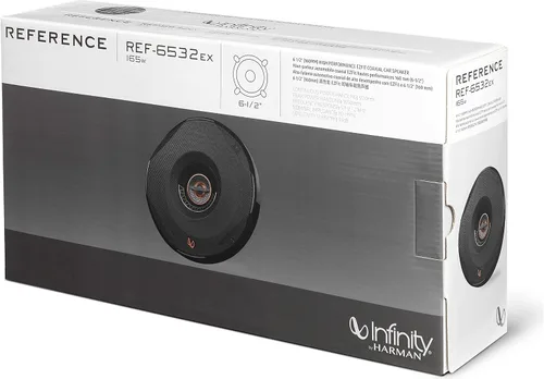 Miniatura 4 de Infinity REF-6522EX Altavoces coaxiales para coche de montaje poco profundo de 6-1/2 pulgadas