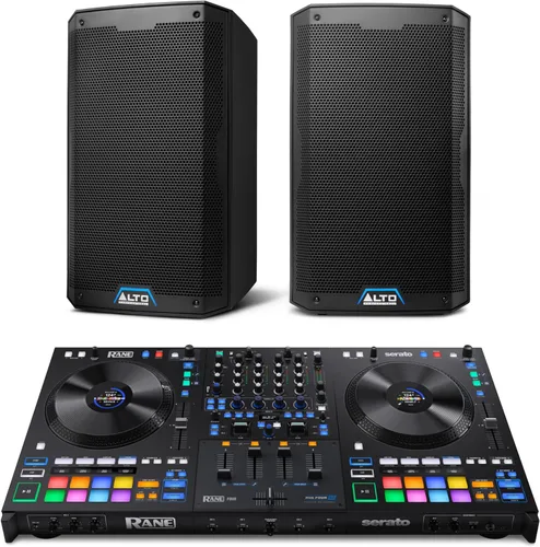 Miniatura 21 de Controlador DJ Rane FOUR Stems con 4 Decks, Ruedas Jog de 8.5" con Pantallas, Mezclador con FX Interno, Serato DJ Pro y Pitch 'n Time Incluidos