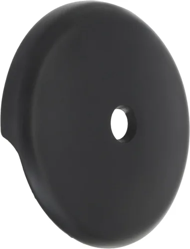 Danco Placa de desbordamiento de un solo orificio para bañera/ducha en negro mate (12356)