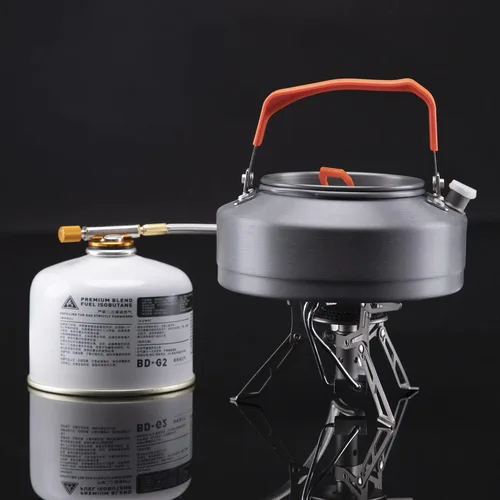 Miniatura 5 de Fire-Maple Blade 2 Estufa portátil de propano para acampar y mochilero ultraligera Estufas de senderismo de titanio con tubo de precalentamiento