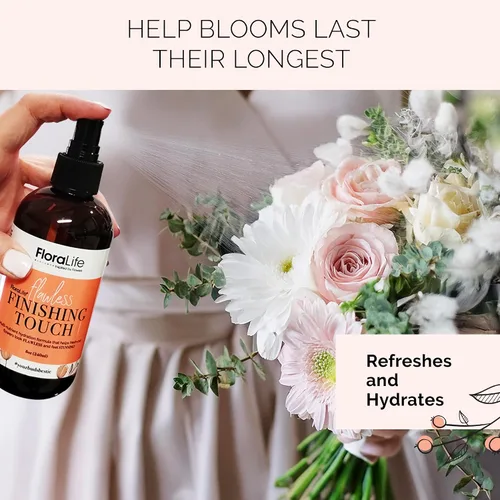 Miniatura 5 de FloraLife Finishing Touch - Spray de fórmula hidratante multinutriente para flores recién cortadas - 8 oz
