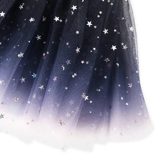 Miniatura 5 de EQSJIU Leotardos de ballet de unicornio con tutú para niñas pequeñas, vestido de falda de tul de algodón para bailar