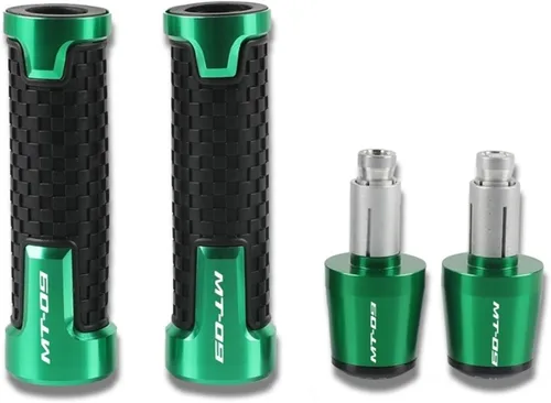 Miniatura 8 de Motocicleta 0.866 in para Y&AMAHA MT-09 MT 09 MT09 Tracer 2015 2016 2017 2018 2019 2020 Accesorios de motocicleta Agarres Agarres Manillar Tapas Azul