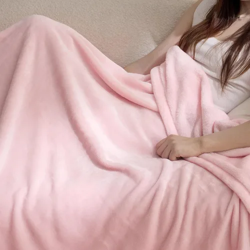 Miniatura 4 de Bedsure GentleSoft - Manta de forro polar rosa suave para sofá - 300GSM, mantas suaves y acogedoras para mujeres, lindas mantas pequeñas de forro 05