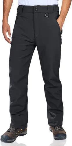 Miniatura 2 de Outdoor Ventures Lite - Pantalones deportivos impermeables y resistentes al viento para hombre, con forro polar, para senderismo, esquí, nieve