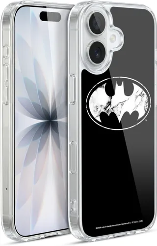 Miniatura 423 de Head Case Designs Funda de gel con licencia oficial de Batman DC Comics Bat Signal Logos [protección de grado militar] compatible con Apple iPhone 7