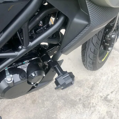 Miniatura 6 de Marco de protección contra caídas para motocicleta, protector deslizante (apto para vehículos CFMOTO) 300NK 250NK 150NK (negro, 150NK/250NK/300NK)