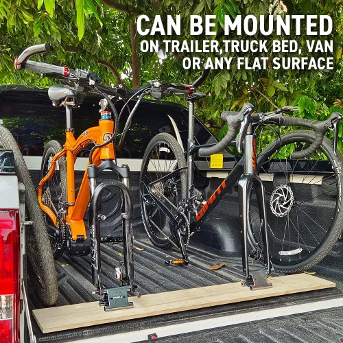Miniatura 6 de ONIPAX Bike Fork Mount Truck Bed & Van Rack