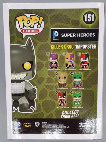 Miniatura 2 de Funko POP! HEROES: BATMAN - KILLER CROC IMPOPSTER #151 FIGURA DE VINILO
