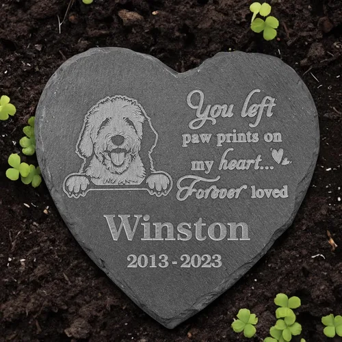 Miniatura 7 de Piedra conmemorativa de Malamute de Alaska, estatua de Malamute de Alaska, marcador de tumba de Malamute de Alaska, regalos de pérdida de Malamute