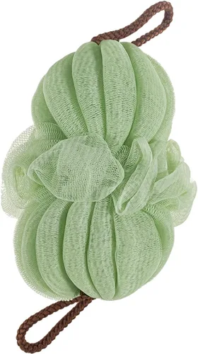 Miniatura 7 de Esponja de lufa azul oscuro para baño y ducha, accesorio de baño para el cuidado de la piel para hombres y mujeres, 50g (1 paquete)