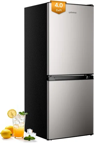 Miniatura 9 de Upstreman - Refrigerador de 7.1 pies cúbicos con congelador inferior, refrigerador para apartamento con congelador, energéticamente eficiente