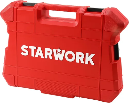 Miniatura 6 de STARWORK TRUE MECHANIC - Juego de herramientas mecánicas de 303 piezas, llave de trinquete 120T, profesional, SAE/métrica