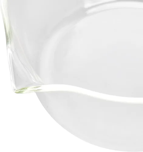 Miniatura 8 de Sartén para leche, olla de leche de vidrio con mango de madera antiadherente, con boquilla en forma de V, cacerola para cocinar, accesorios