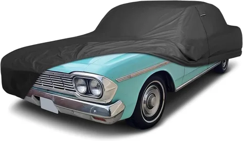 Miniatura 75 de iCarCover - Funda de auto personalizada para AMC Ambassador (1965-1973), impermeable, resistente a todo clima, protector UV, sol, lluvia, nieve
