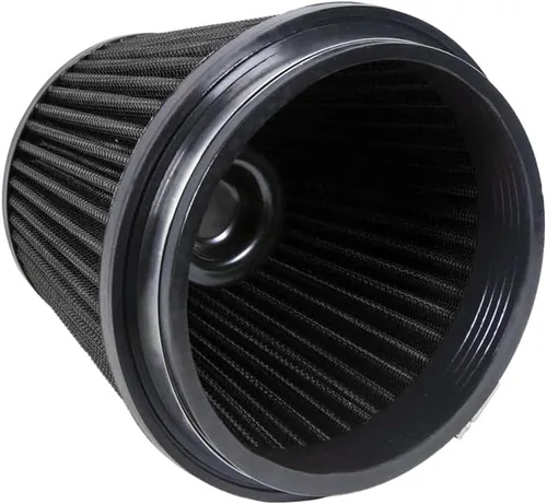 Miniatura 157 de KYOSTAR Filtro de aire universal de alto flujo de 3" (76 mm), entrada de aire frío de cono reutilizable, alto rendimiento, lavable, kit de aire seco