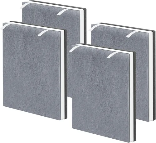 Miniatura 8 de Paquete de 2 filtros de repuesto HEPA Vital 100 con 4 prefiltros adicionales compatibles con purificador de aire LEVOIT Vital 100, filtro HEPA 3