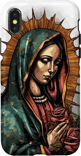 Miniatura 5 de Funda para iPhone 12 Pro Max Virgen De Guadalupe Católica Virgen De Guadalupe