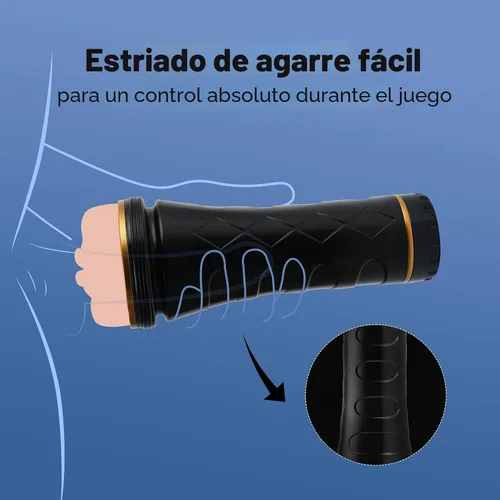 Miniatura 3 de Tracy's Dog® Masturbadores masculinos para adultos, juguetes sexuales realistas con textura de bolsillo, vagina hombre masturbación Stroker (negrura)