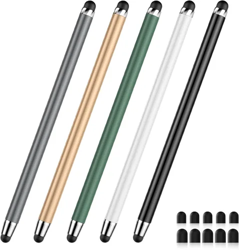 Miniatura 16 de DAXINGXING 40 piezas de puntas de goma de repuesto para lápiz capacitivo, alta sensibilidad y precisión, puntas de goma negras universales
