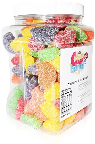 Miniatura 2 de Sarah's Candy Factory - Rebanadas de fruta surtidas (3 libras en frasco)