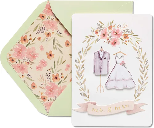 Miniatura 8 de Tarjeta de papiro para boda (Hermosa vida de amor)
