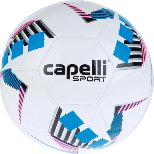 Miniatura 8 de Capelli Sport Balón de fútbol, Star Cubes Team Balón de fútbol para entrenamiento al aire libre e interior Azul neón