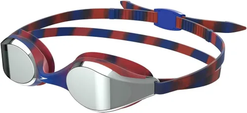 Miniatura 4 de Speedo Gafas de natación para niños Junior Hyper Flyer de 6 a 14 años Color rosa Glo/Verde Espejo