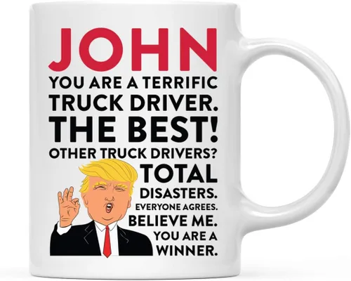 Miniatura 46 de Andaz Press Custom Trump Manual - Taza de café (11.0 fl oz), Actor, 1