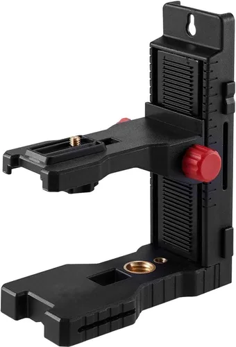Adaptador de nivel láser en forma de L de nivel láser, base pivotante para soporte de techo/soporte de pared Adaptador en forma de L, clase láser: