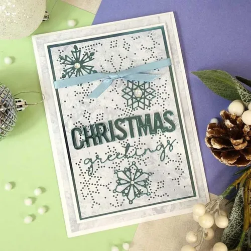 Miniatura 57 de Plantillas de corte de metal para Navidad DIY, plantilla de estampado en relieve para álbum de recortes, creación de tarjetas, molde para álbum