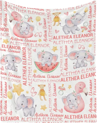 Miniatura 11 de Manta personalizada con nombre de bebé, dinosaurios, regalo para bebés, niños y niñas, manta de franela suave para recién nacidos, cómoda