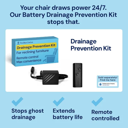 Miniatura 7 de Blue Cactus - Batería de repuesto para muebles reclinables de 2500 mAh, batería reclinable recargable para reclinables simples sin características