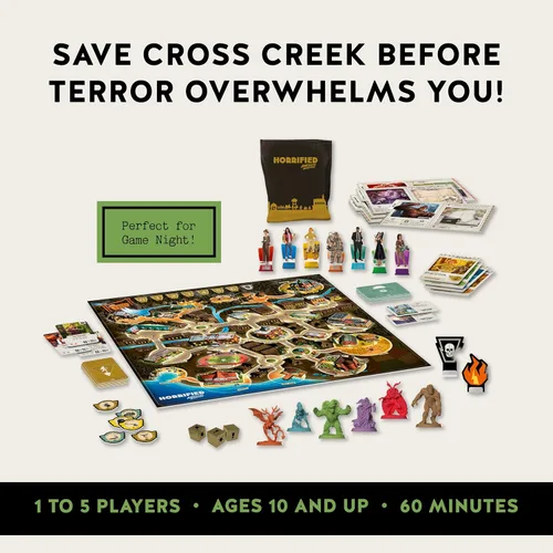 Miniatura 2 de Ravensburger Horrified Games - American Monsters - Juego de mesa de estrategia - Impulsa el pensamiento crítico y el trabajo en equipo - Juego