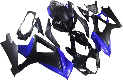 Miniatura 2 de Kit de carenado negro púrpura para 2007 2008 Suzuki K7 GSXR1000 07 08 GSX-R1000 Carrocería ABS plástico cuerpo marco conjunto