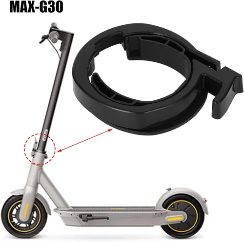 Miniatura 7 de Hebilla de anillo de guardia con cierre de círculo ABS para Xiaomi Ninebot MAX G30 Anillo de límite eléctrico piezas de scooter