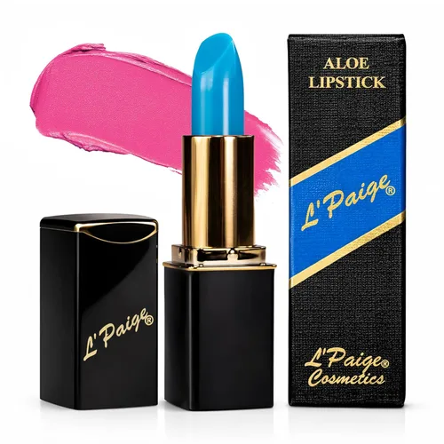 Miniatura 27 de L'Paige Lápiz labial y mancha de labios que cambian de color de pH - Transformación de marrón a rojo frambuesa, infusión de aloe vera, acabado LBR