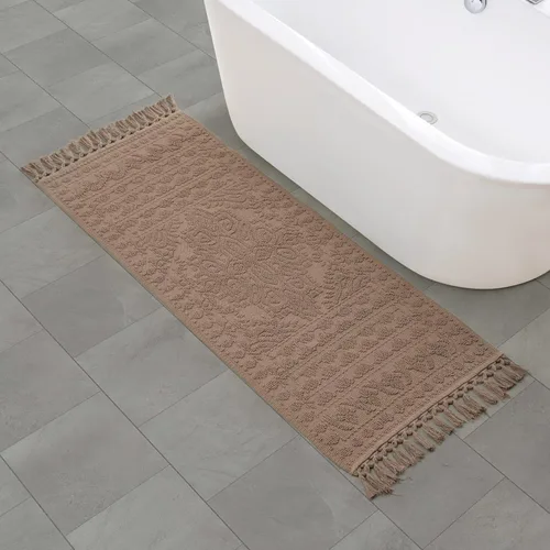 Miniatura 43 de French Connection Nellore Alfombras de Baño, Tapetes de Baño Tejidos y con Cuentas, Tapetes de Baño Duraderos y Gruesos para Baño y Alfombras