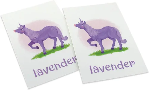 Miniatura 5 de Peaceable Kingdom Puzzle de unicornio y juego de coincidencias