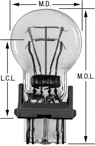 Miniatura 4 de Wagner Lighting BP4157LL - Bombilla multiusos de larga duración (2 unidades)