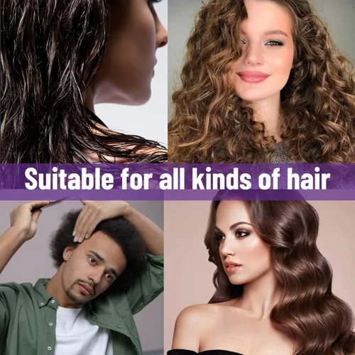 Miniatura 6 de Juego de 6 peines de dientes anchos grandes para desenredar el cabello, peine profesional de fibra de carbono para mujeres y hombres, cabello largo