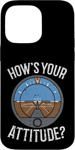Miniatura 21 de Hows Your Attitude Funny Altitude Aviation Humor Pilot Gift Case for iPhone 17