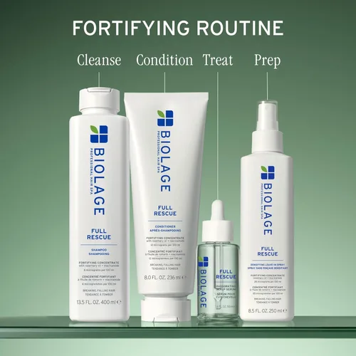Miniatura 6 de Biolage Acondicionador Full Rescue - Fortifica y densifica el cabello fino, aceite de romero y niacinamida, vegano y libre de crueldad animal