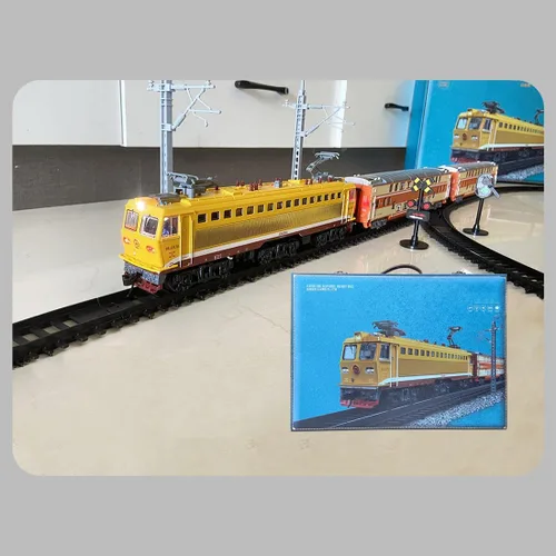 Miniatura 3 de Juego de tren de vapor de aleación SS7C con operación eléctrica, sonido envolvente y efectos de luz, y pista circular larga para juegos educativos