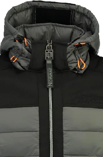 Miniatura 4 de Geographical Norway Baleine - Chaqueta ligera de manga larga resistente al agua con capucha para hombre