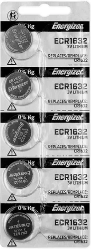 Energizer Batería de botón CR1632 (100 unidades)