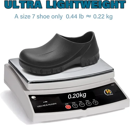 Miniatura 6 de phurnit Chef Shoes Men - Non Slip Oil Resistant Waterproof Safety Work Shoes Kitchen Shoes for Men Nursing Shoes Garden Shoes Men Women Indoor and