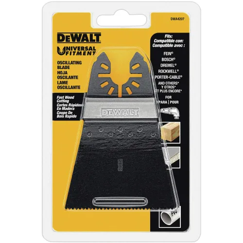 DeWalt DWA4207 hoja amplia y oscilante para cortar madera rápidamente
