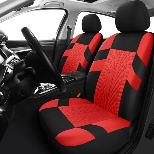 Miniatura 16 de VarCozy Fundas para Asientos de Coche Par Delantero, Fundas Universales de Tela para Asientos Delanteros de Coche, Fundas de Asiento Transpirables