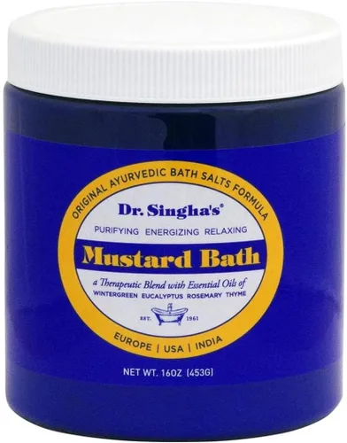 Mostaza para baño de Dr. Singhas, 16 onza